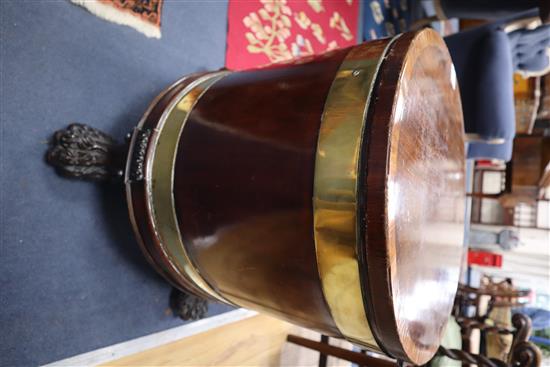 A Georgian wine cooler W.68cm